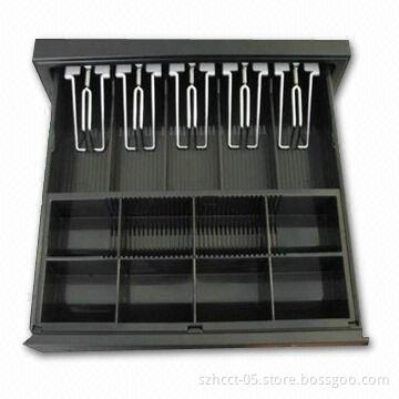 Cash Drawer with Three Positions Key, Available in Galaxy White